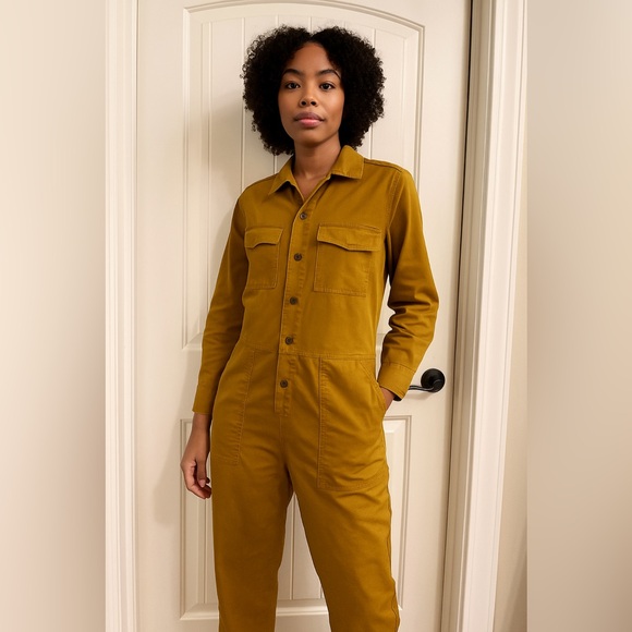 Everlane Brown Jumpsuit - Picture 1 of 5